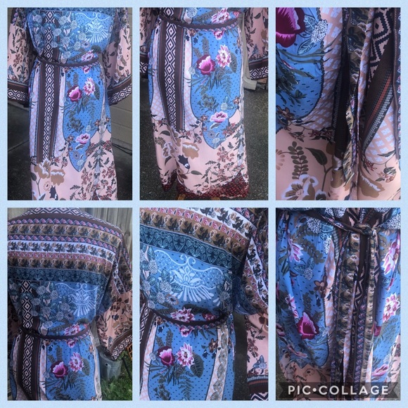 ᕼ/ᑭ 5/30!! gorgeoυѕ вoнo ѕтyle ĸιмono - Picture 4 of 4